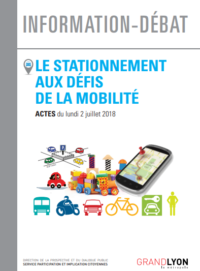 Couverture de l'étude "Le stationnement aux défis de la mobilité"